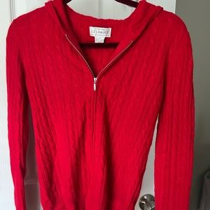 Sutton Studio by Bloomingdale’s Cashmere Zip Up Hoodie.